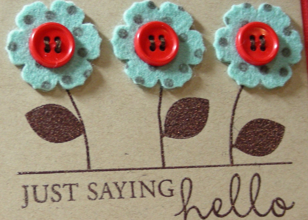 Just Saying Hello - Detail
