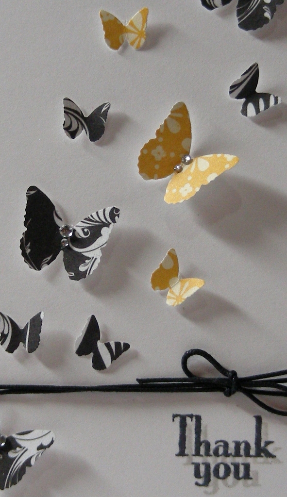 Thank You Butterflies - Detail