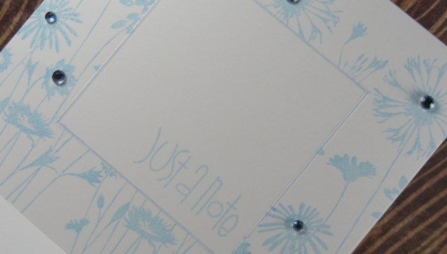 Just a Note - Detail