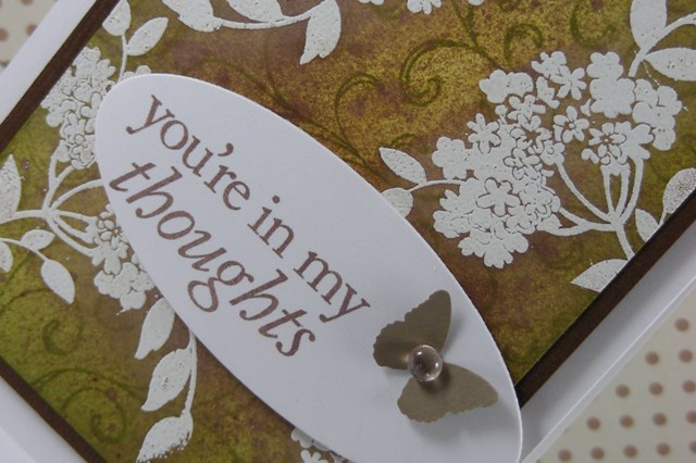 You're in my Thoughts - Detail