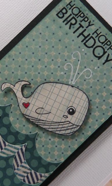 Whale Birthday - Detail