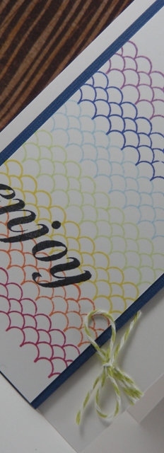 Enjoy Stampers Challenge - Detail