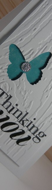 Butterfly Thinking of You - Detail