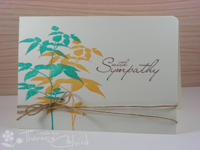 With Sympathy