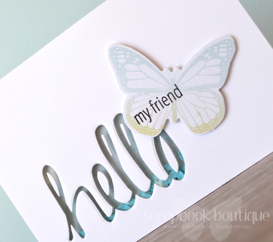 Hello my friend - Detail