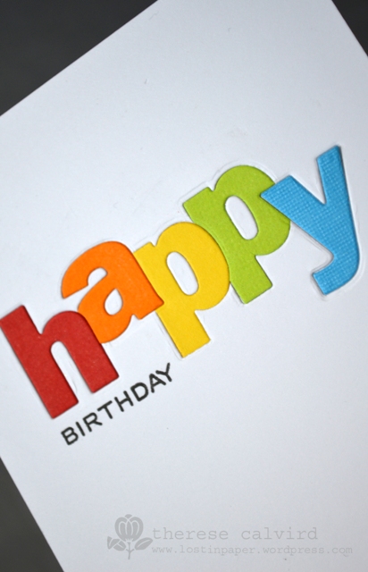 Happy Birthday - Detail