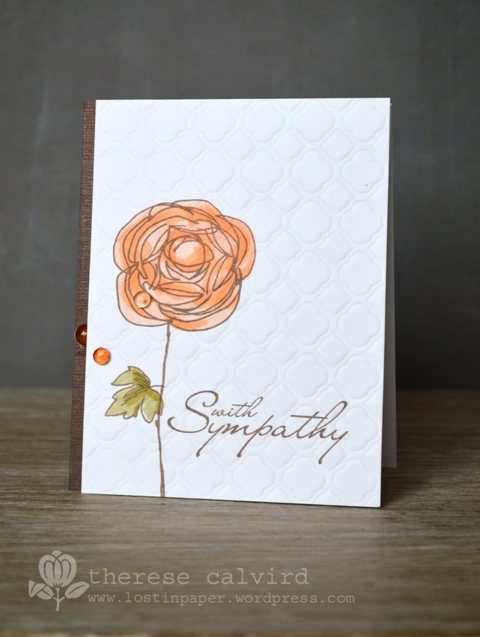 With Sympathy