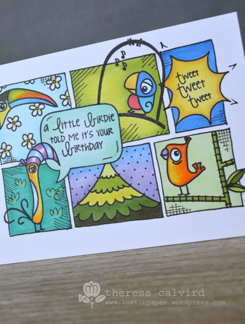 Birdie Birthday - Detail