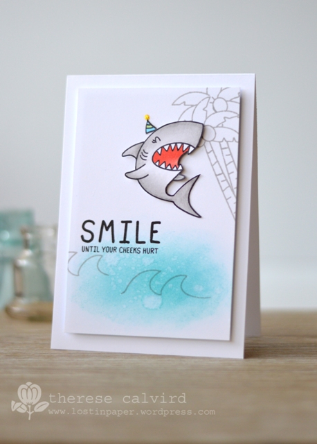 Cards 4 Men, video, Waffle Flower, Tiger & Lily, shark card