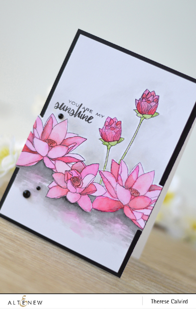 Lostinpaper - Altenew Lotus - Best Mom August Challenge Inspiration (1) copy