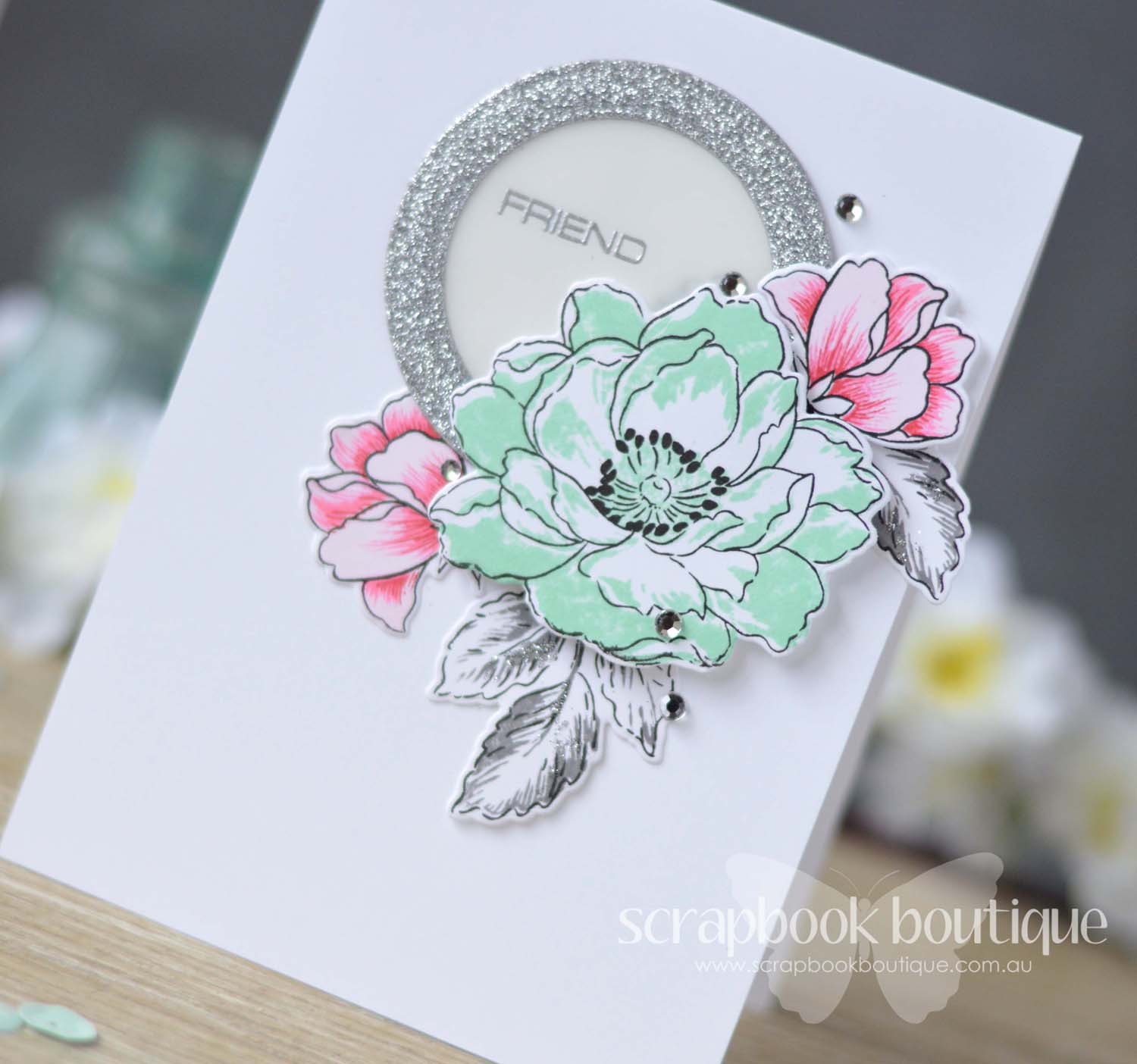 Lostinpaper - Scrapbook Boutique / Altenew / Beautiful Day / Beautiful Lady / Peony Bouquet