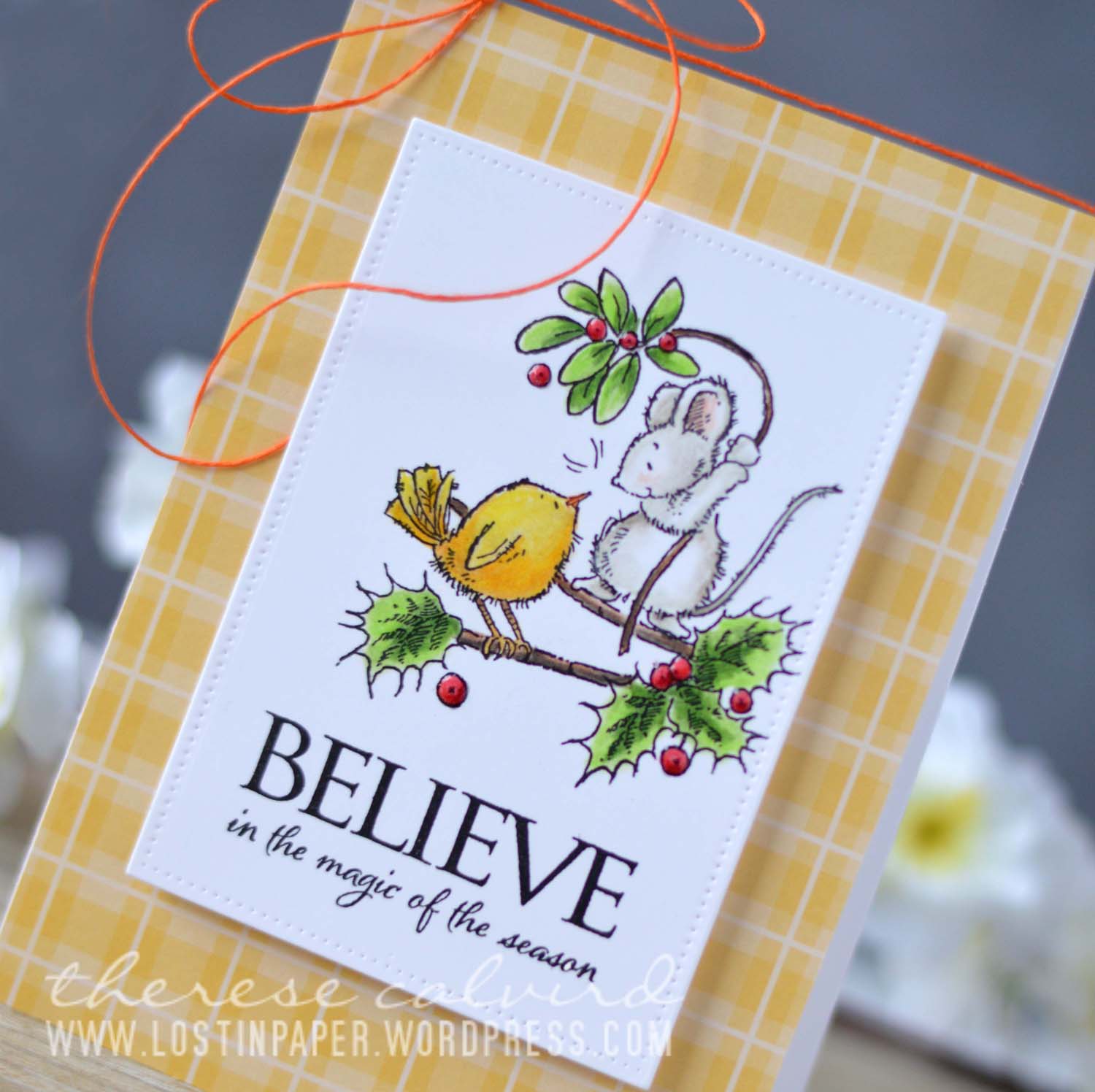 Lostinpaper - Penny Black Deck the Halls / Believe