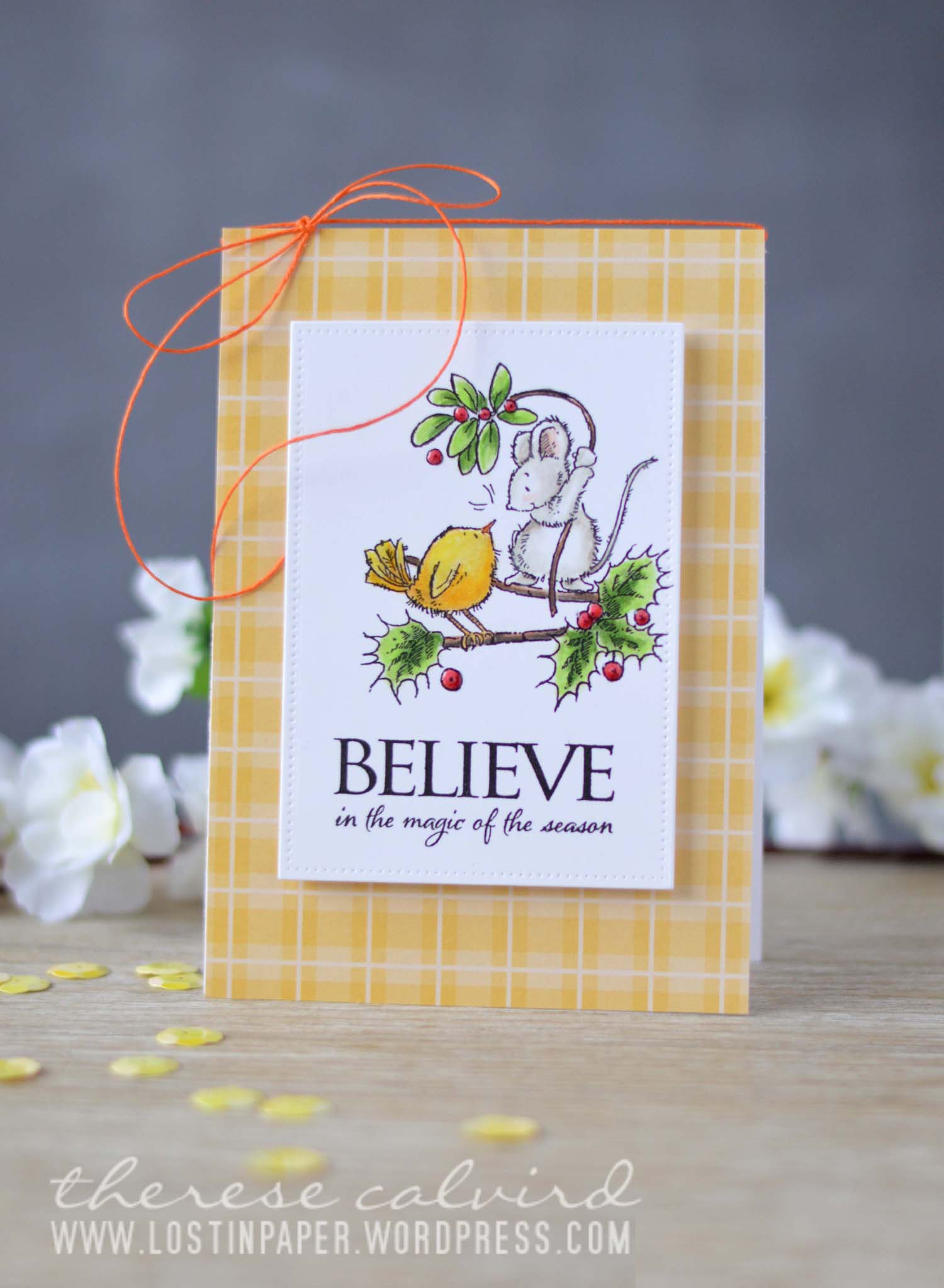 Lostinpaper - Penny Black Deck the Halls / Believe