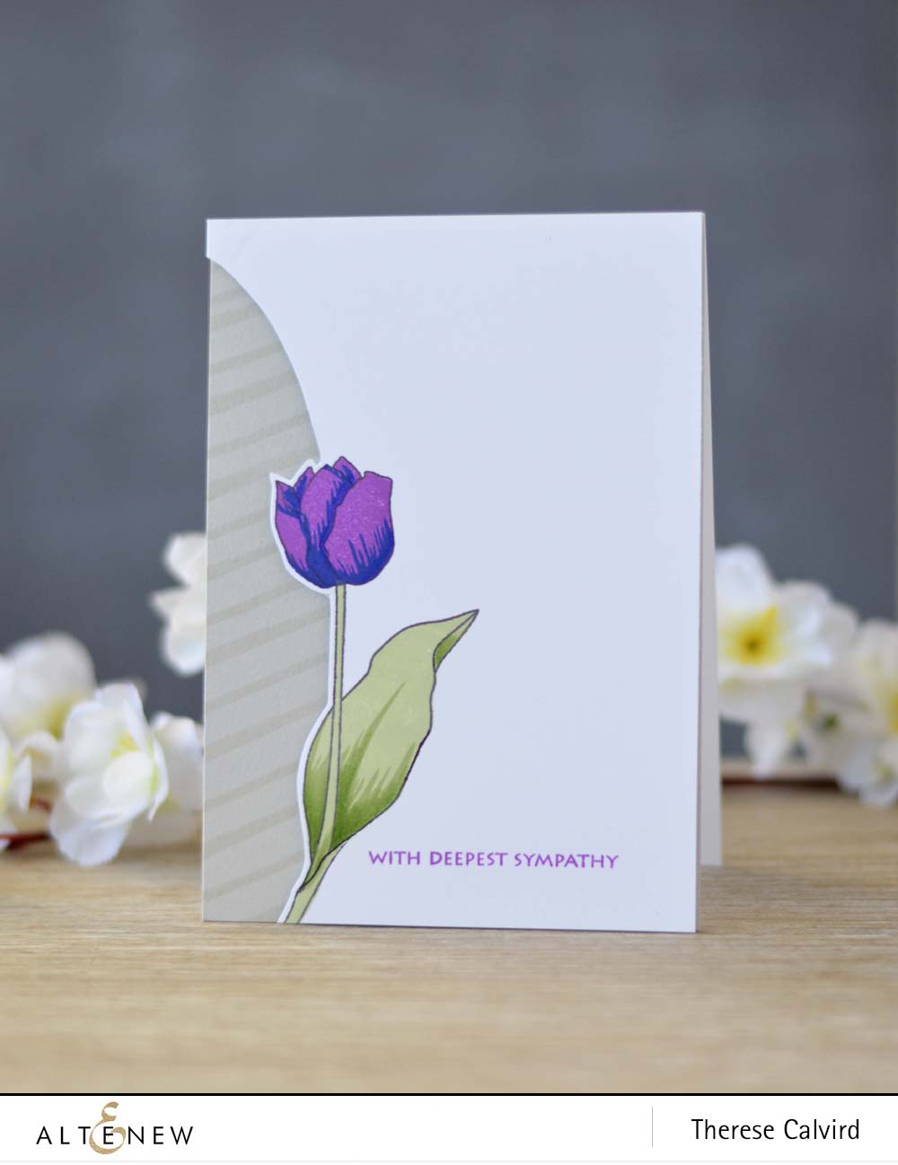Lostinpaper - Altenew - Tulip - Birch Land (video) copy