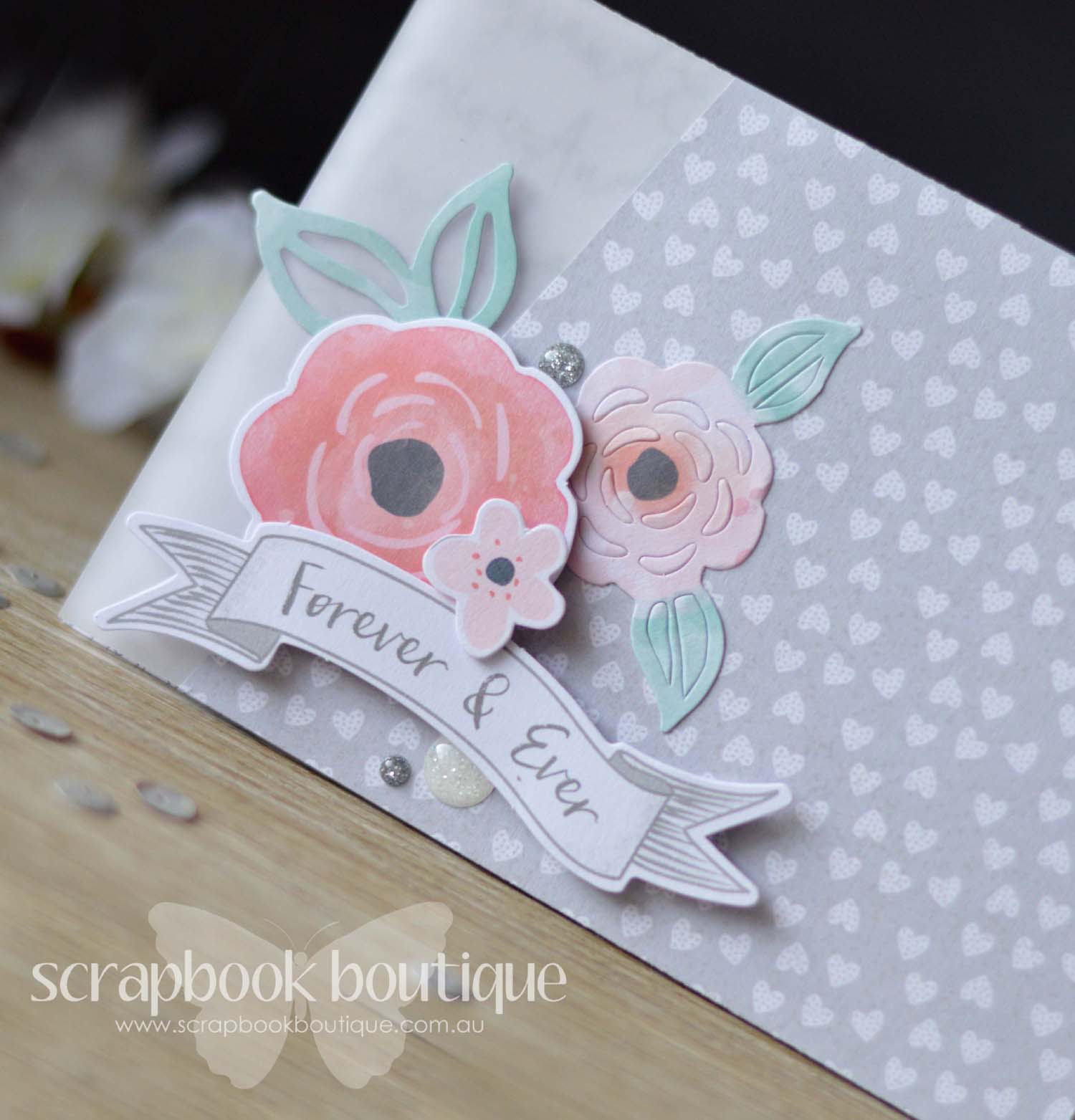 Lostinpaper - Cocoa Vanilla Studio - Love Always - Die cut Ephemera - Sparkles Enamel Dots (video)