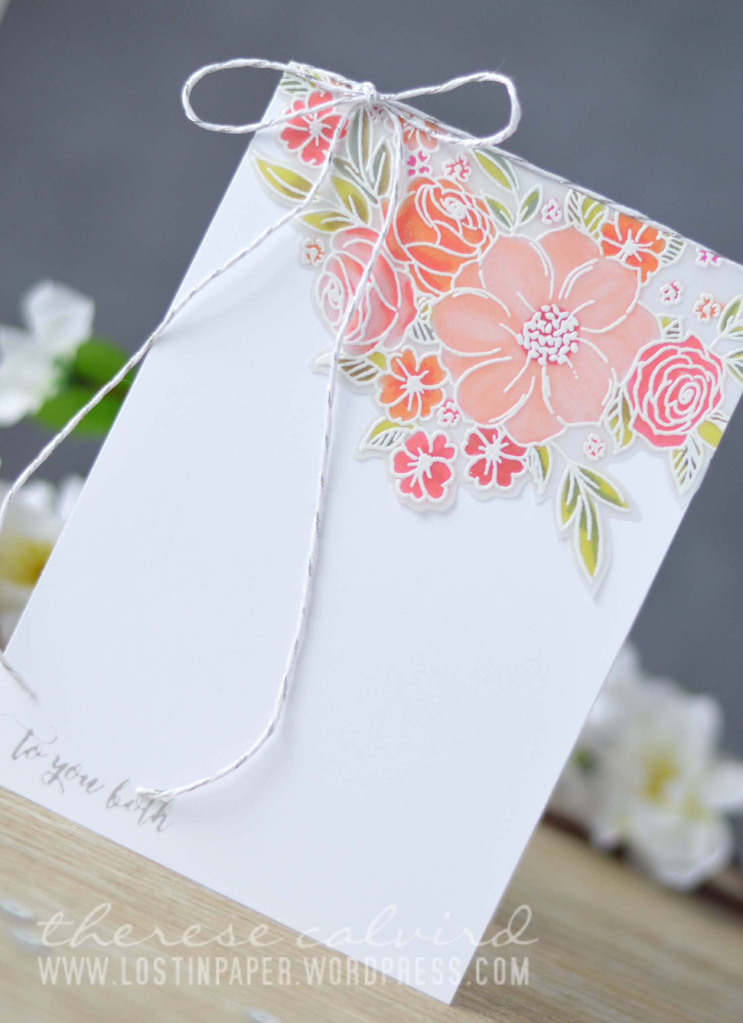 Lostinpaper - Penny Black - Flower Cascade - Happy Snippets (video) (1)
