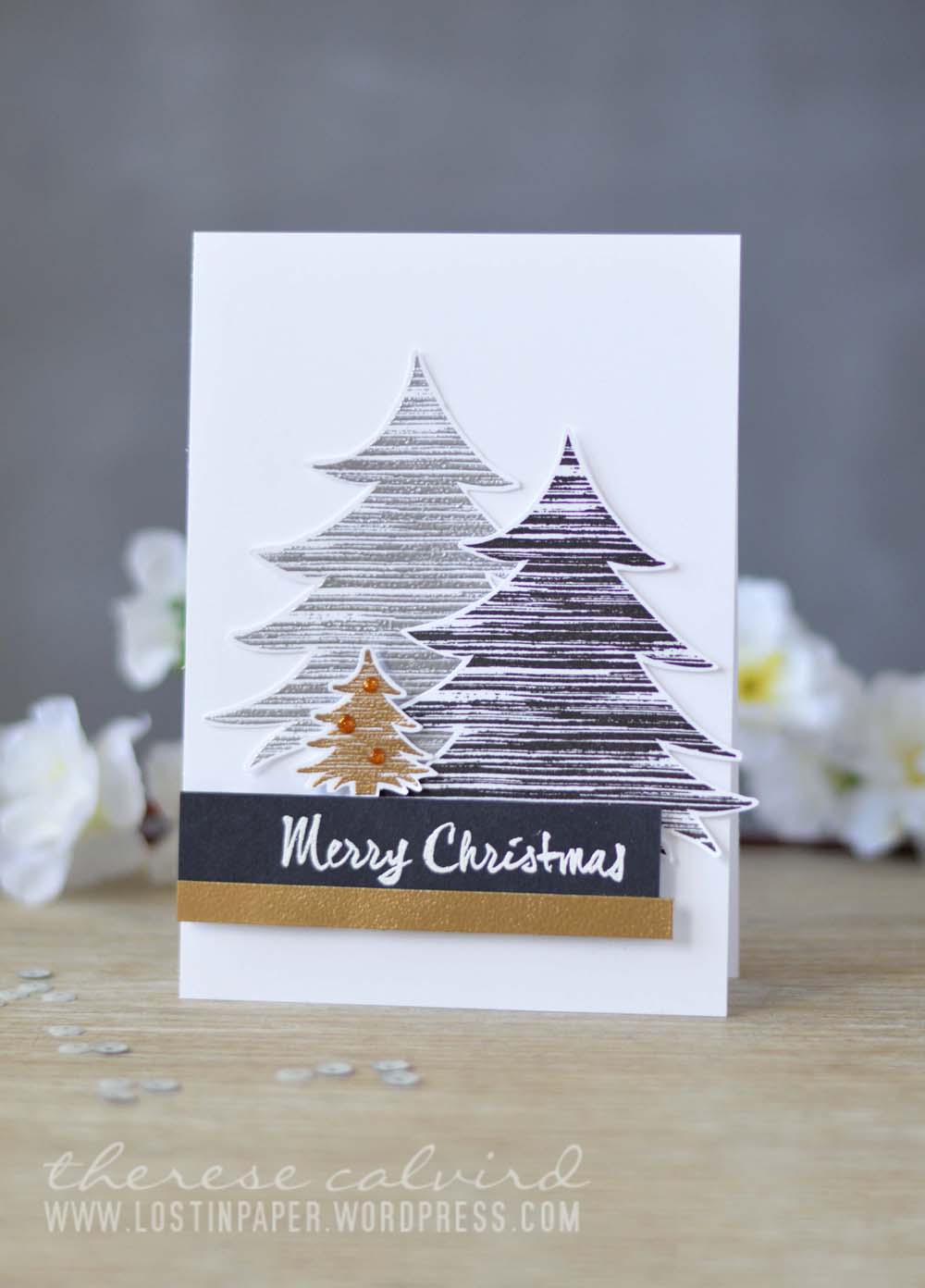 Lostinpaper - Darkroom Door - Brushed Christmas