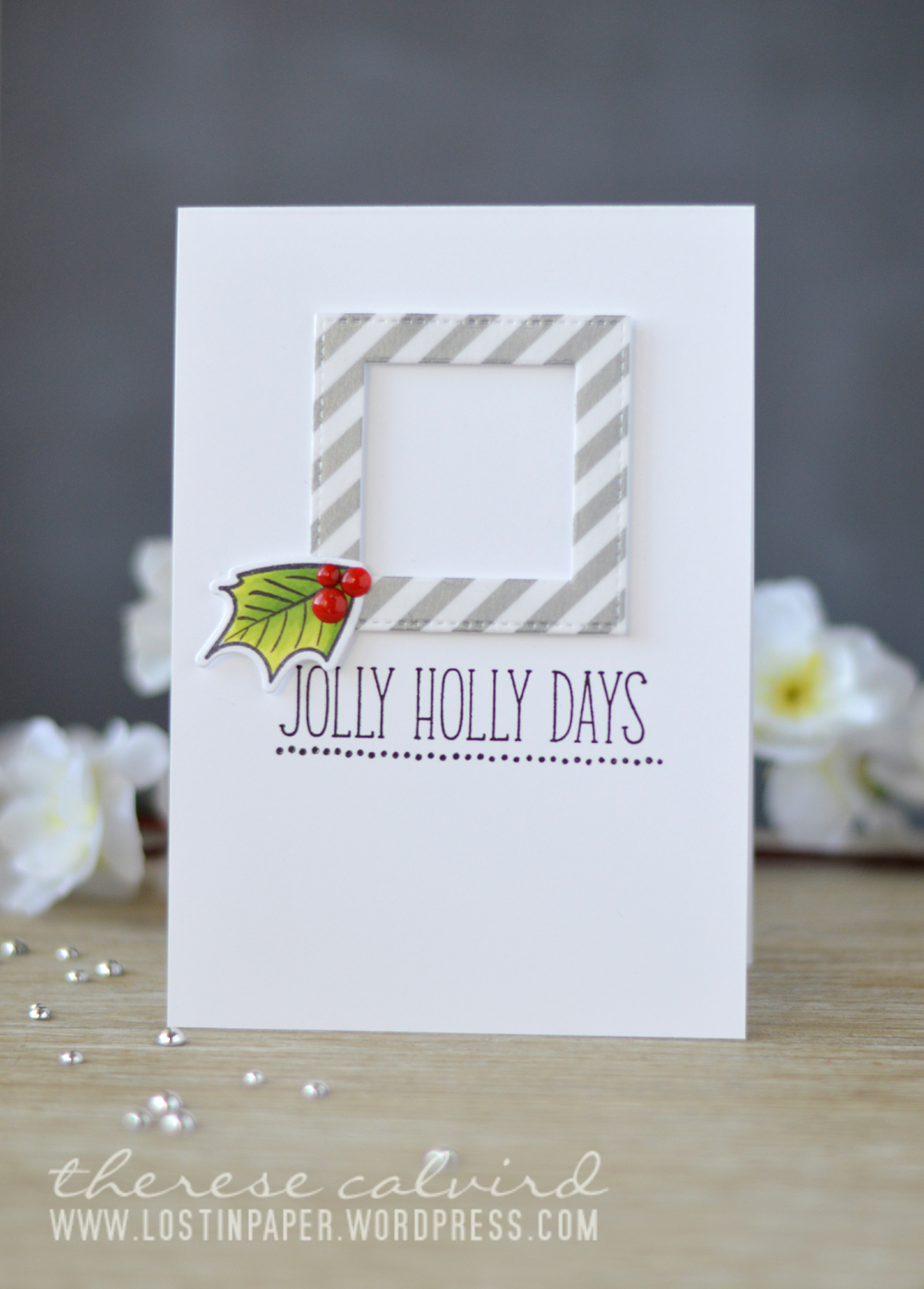 lostinpaper-altenew-poinsettia-pine-lawn-fawn-deck-the-halls-christmas-card-video-2