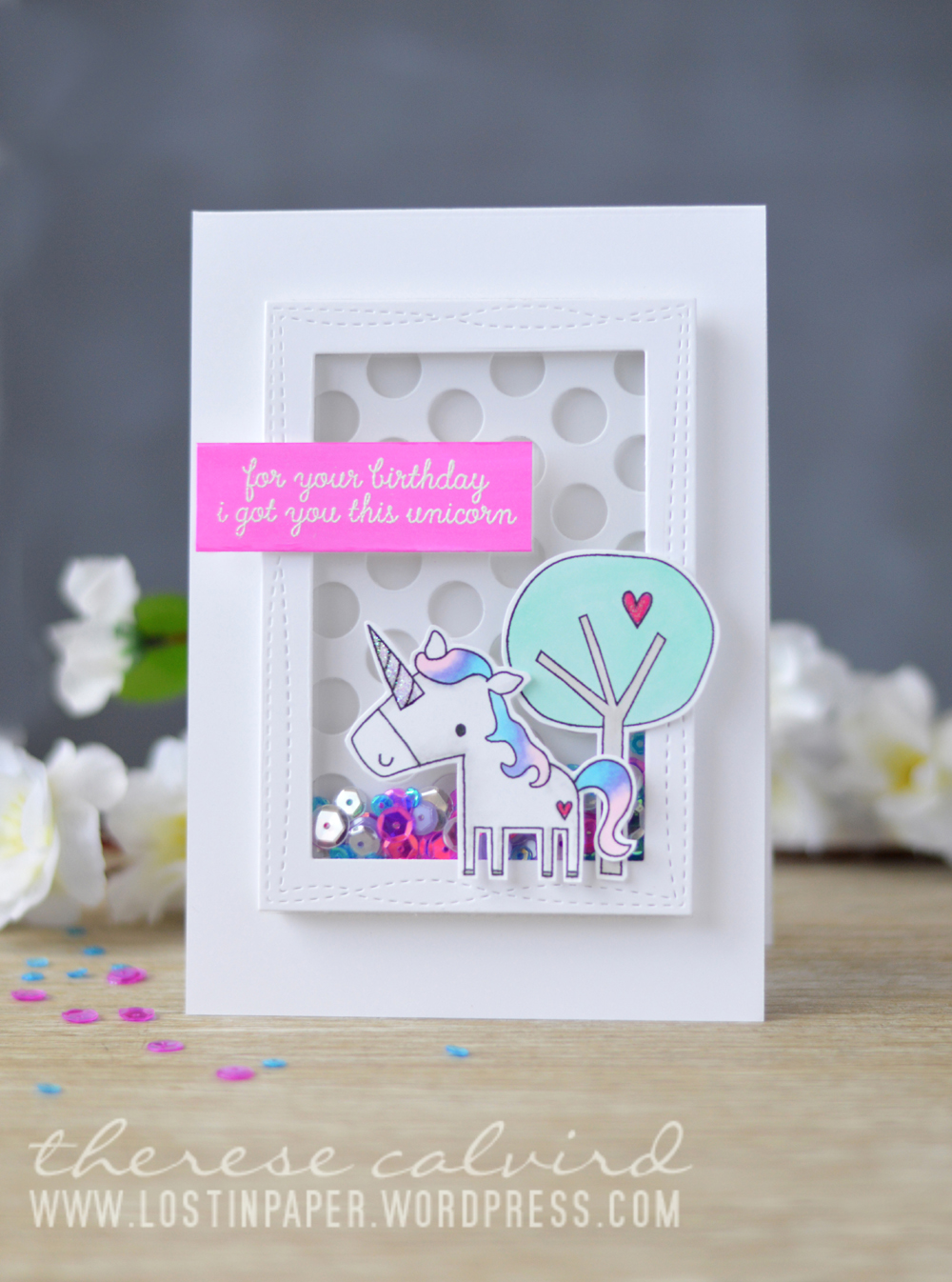 lostinpaper-reverse-confetti-unicorn-wishes-mft-peek-a-boo-polka-dots-wonky-stitched-rectangles-stax-card-video-1