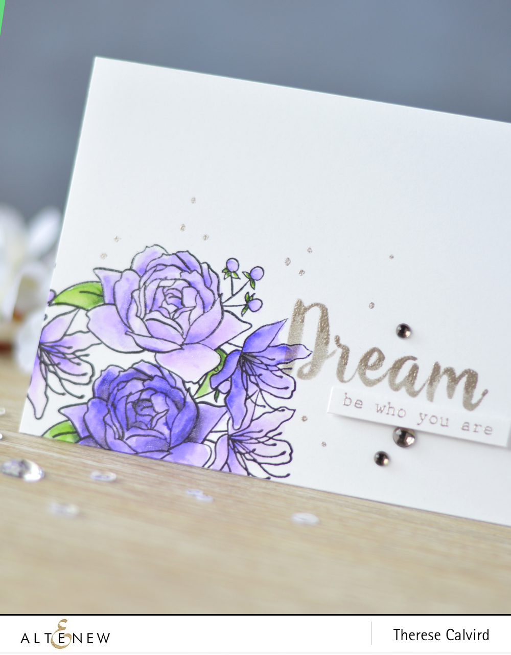 Video : Easy Zig Watercolour with Altenew!