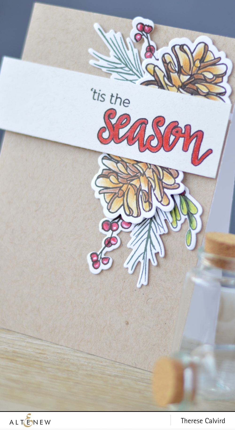 lostinpaper-altenew-poinsettia-pine-halftone-holidays-card-video-4-copy