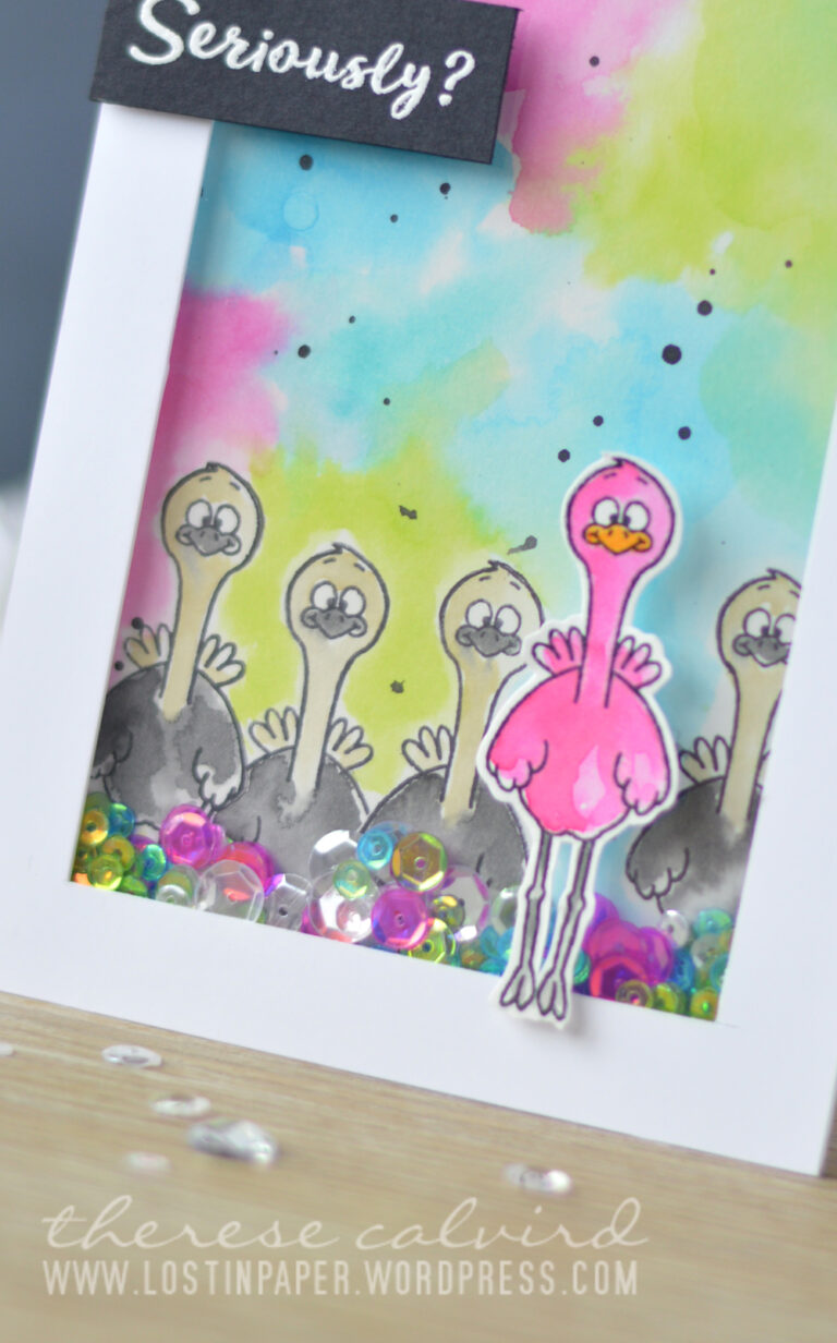 Lostinpaper - Gerda Steiner Designs - Go Wild - Moody Unicorns (card video) 1