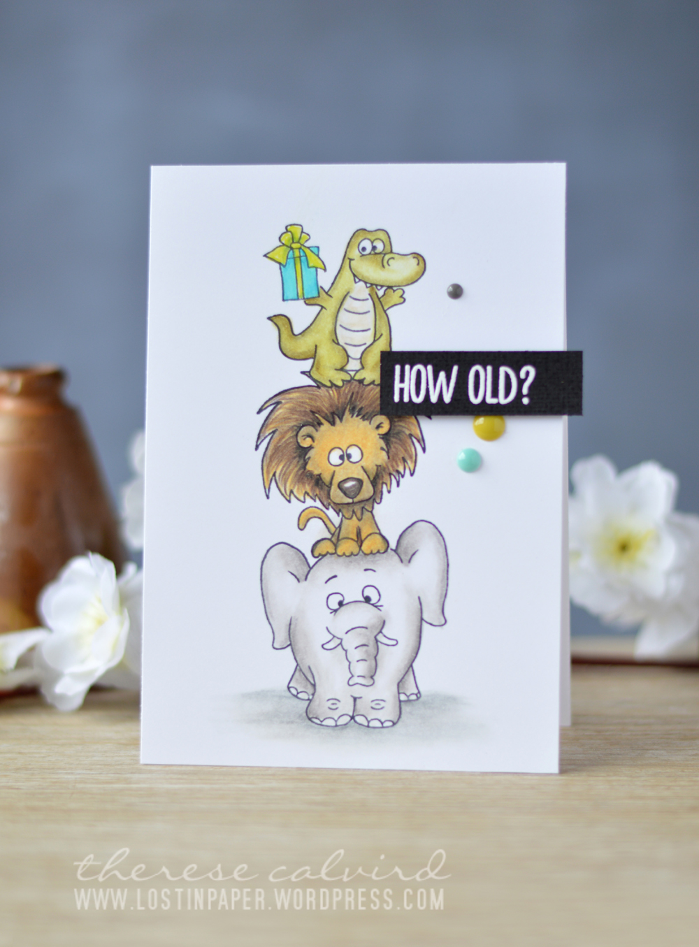 Lostinpaper - Gerda Steiner - Party Animals (card video) 1