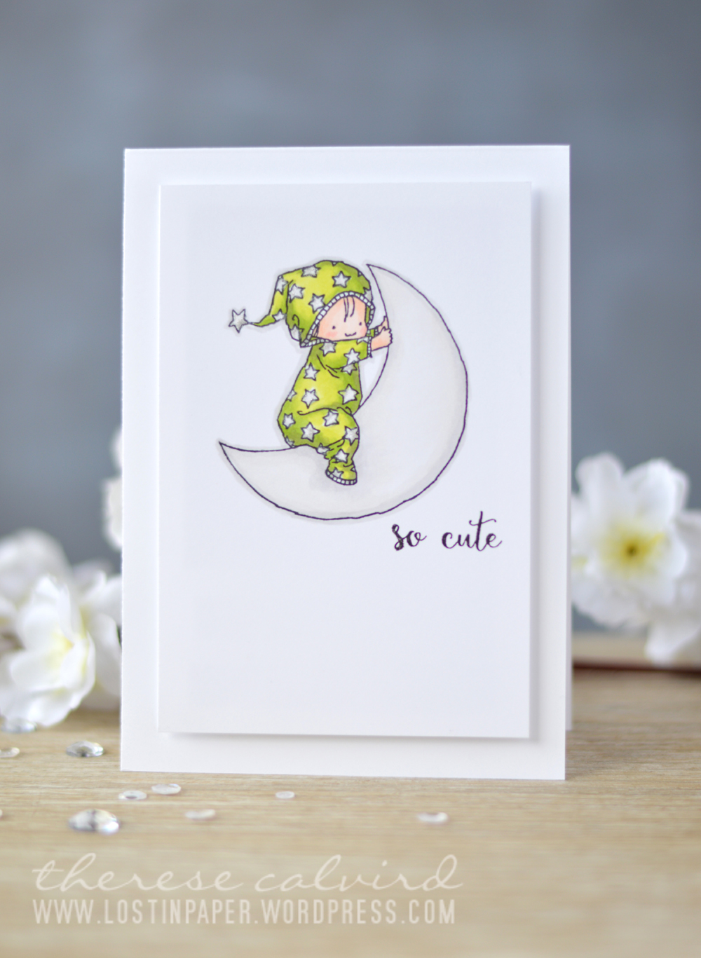 Lostinpaper - Penny Black - Birthday Baby - Happy Snippets (card video) 1