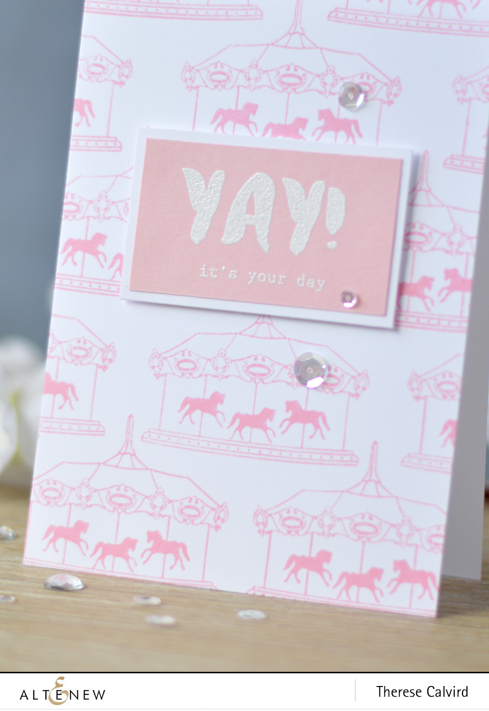 Altenew - Carousel - Celebrate - Lostinpaper (card) 1 copy