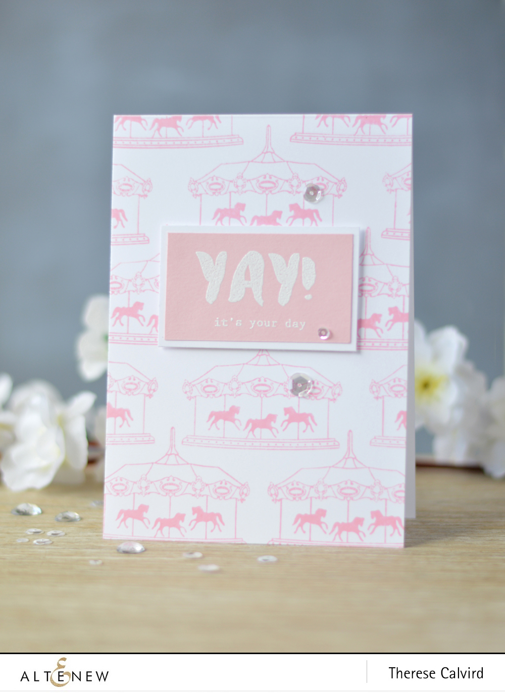 Altenew - Carousel - Celebrate - Lostinpaper (card) 1 copy