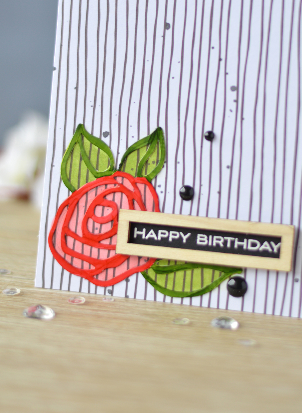 Altenew - New Day Card Kit - Artist Markers Set A - Lostinpaper (card video) 1