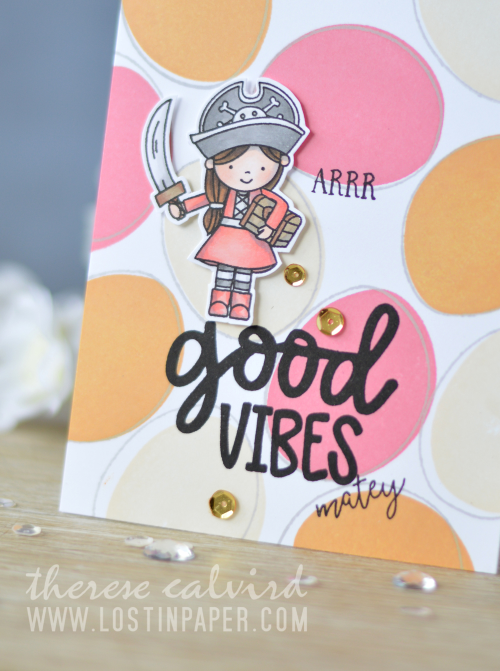 Lostinpaper - Calathea - Yo Ho Ho - Good Vibes - Awesome (card video) 4