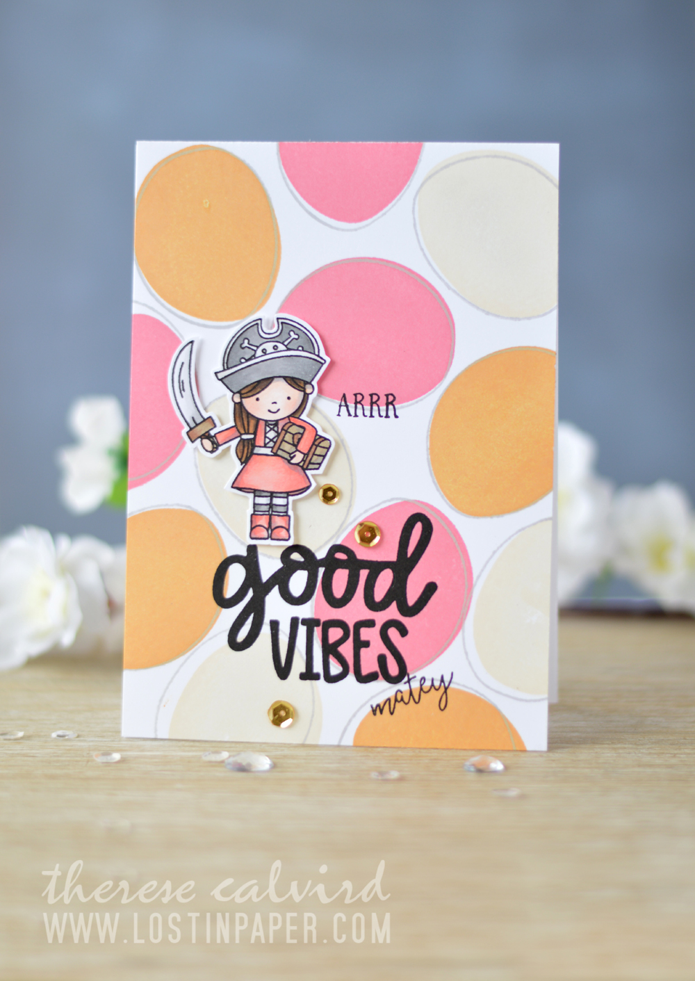 Lostinpaper - Calathea - Yo Ho Ho - Good Vibes - Awesome (card video) 4