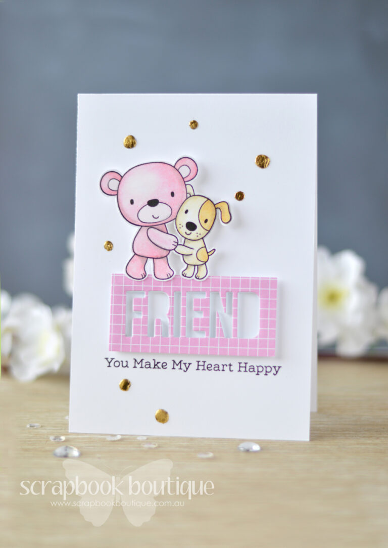 Lostinpaper My Favorite Things - Friends Furever - Words for Friends (card) 2