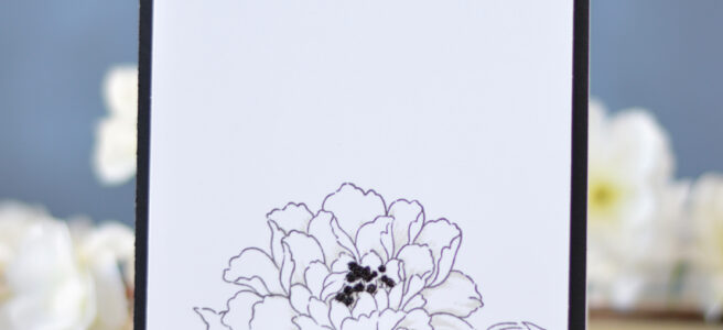 Altenew - Coral Charm - Sketchy Landmarks - Lostinpaper (card video) 2 copy