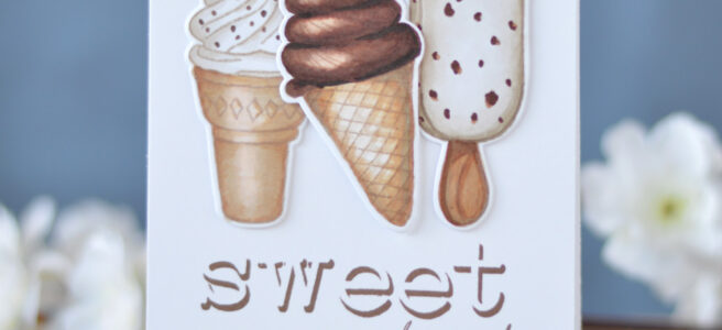 Altenew - Summer Swirls - Invisible Alpha - Thinking of You - Lostinpaper (card) 1 copy