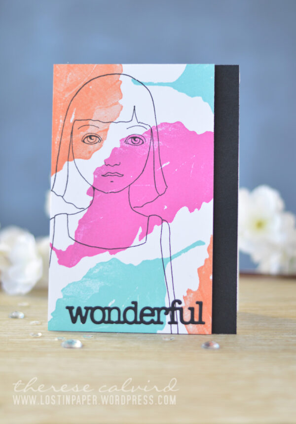 Video : Penny Black Gimme 5 - One Background Five Cards!