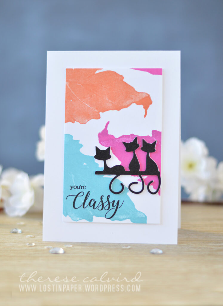 Video : Penny Black Gimme 5 - One Background Five Cards!