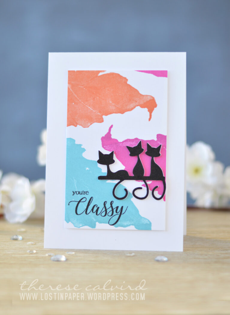 Video : Penny Black Gimme 5 - One Background Five Cards!