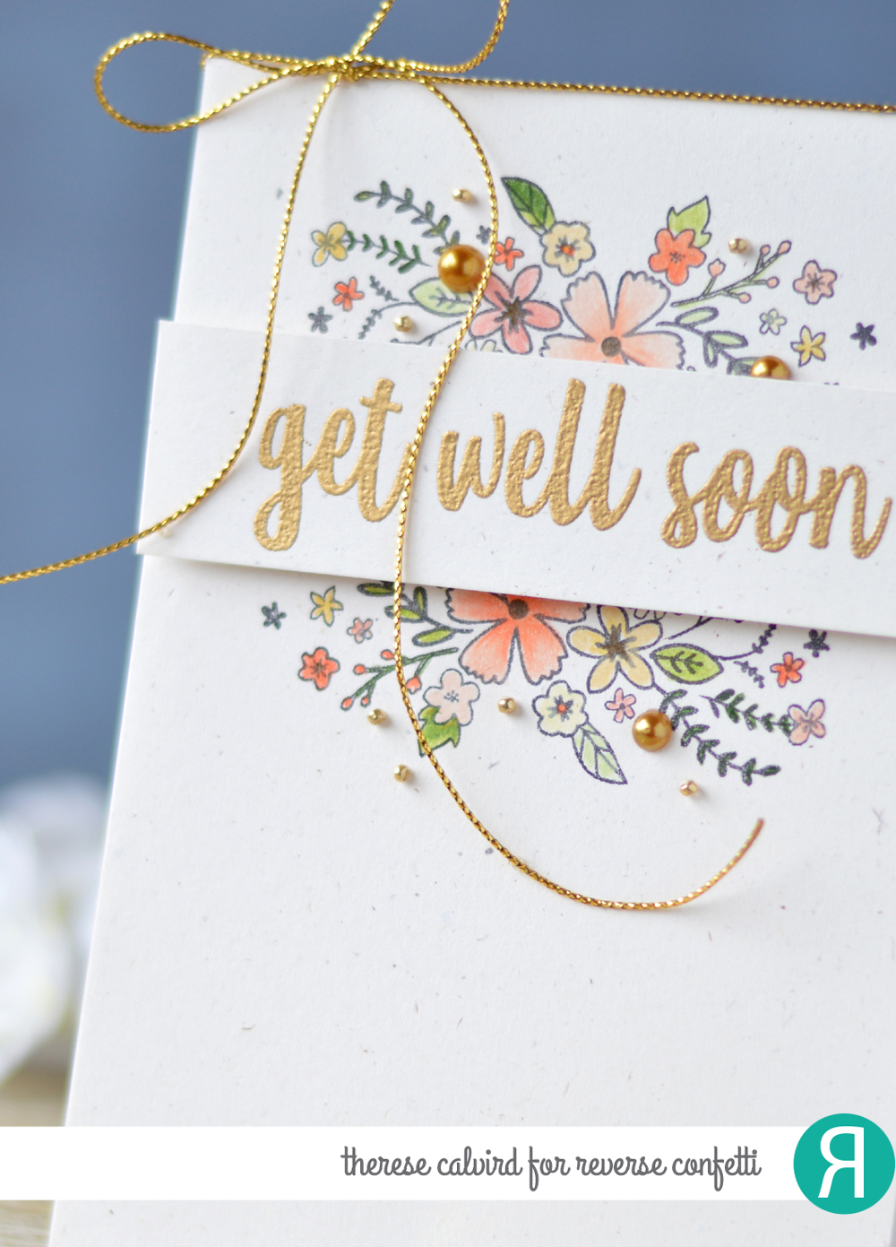 Lostinpaper - Reverse Confetti - Banner in Bloom - Sentiment Essentials (card) 1 copy