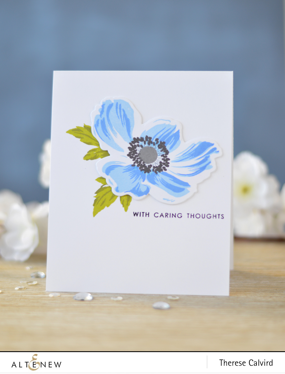 Altenew - BAF - Anemone - Thinking of You - Lostinpaper (card) 1 copy
