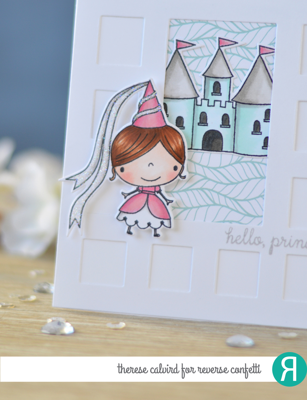 Lostinpaper - Reverse Confetti - Magical Day - Squared Off Cover Panel - Under the Umbrella (card) 1 copy