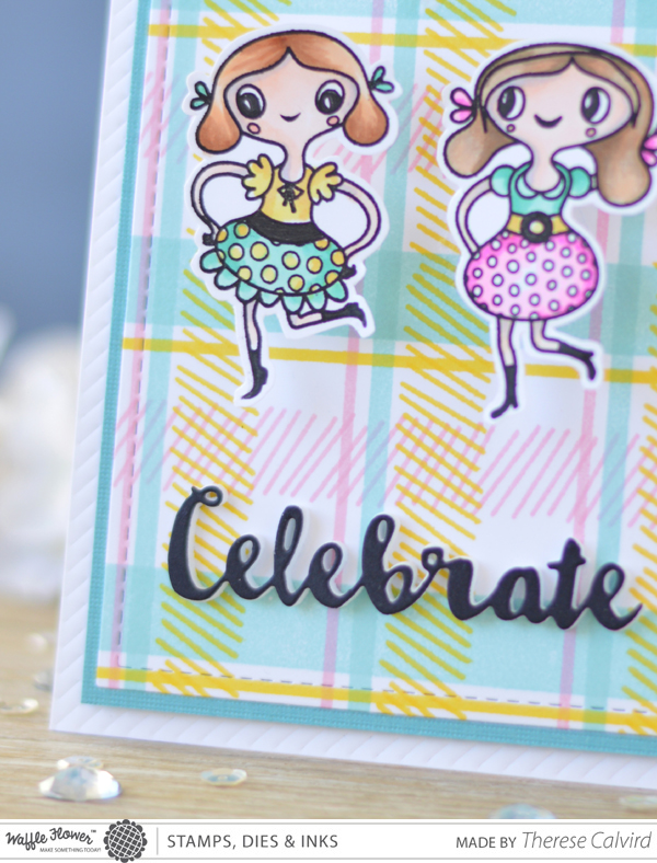 Lostinpaper - Waffle Flower Fruity Action Girls (card video)