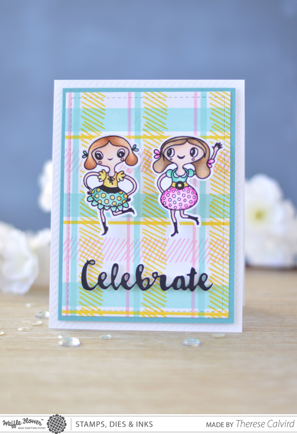 Lostinpaper - Waffle Flower Fruity Action Girls (card video)