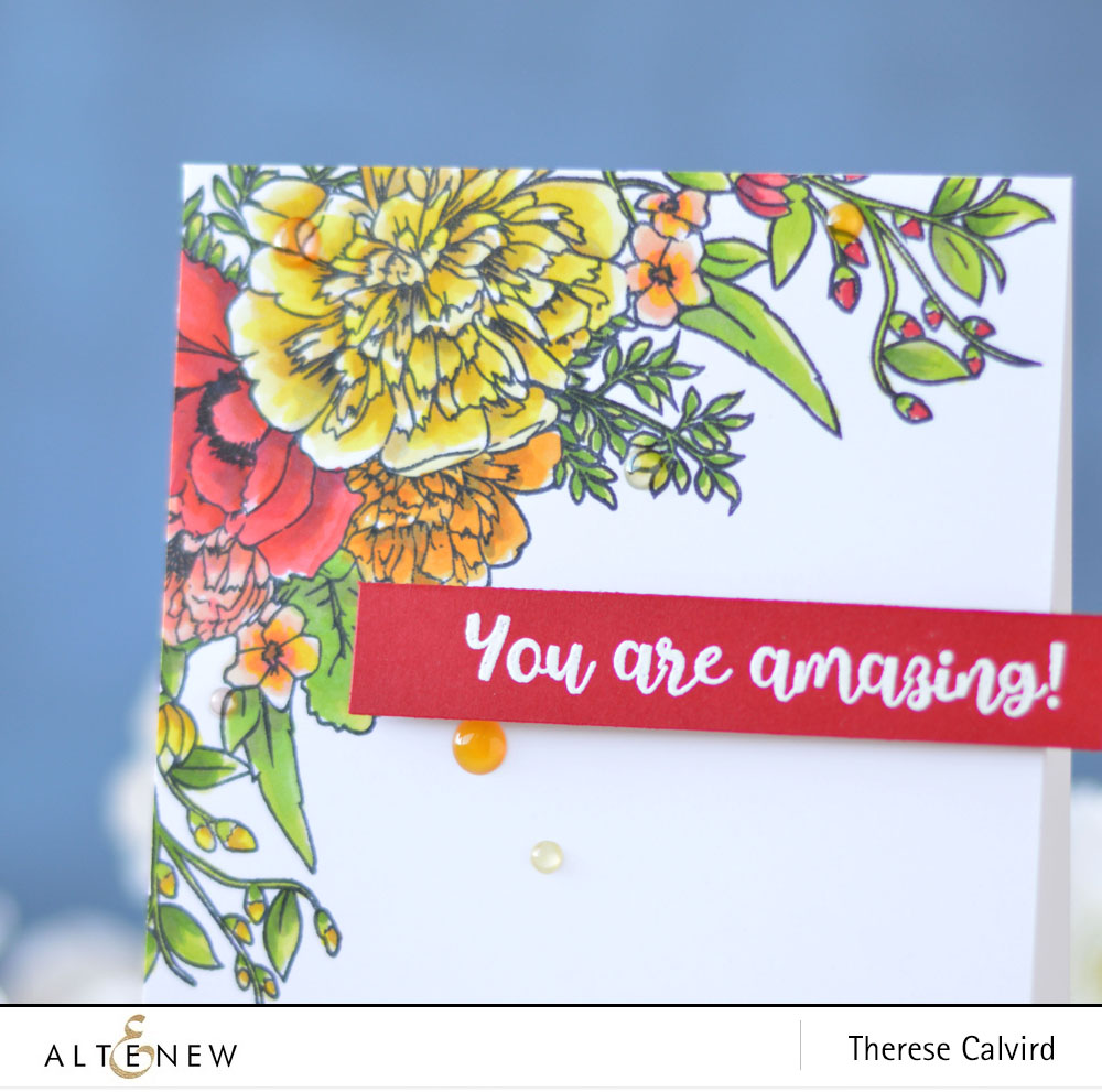 Altenew - Just Because - Amazing You - Lostinpaper (card) 1 copy