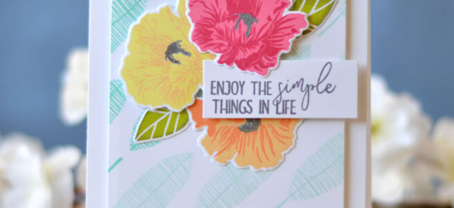 Lostinpaper - Altenew - Ellen Hutson - Mix it Up Challenge (card video) 1