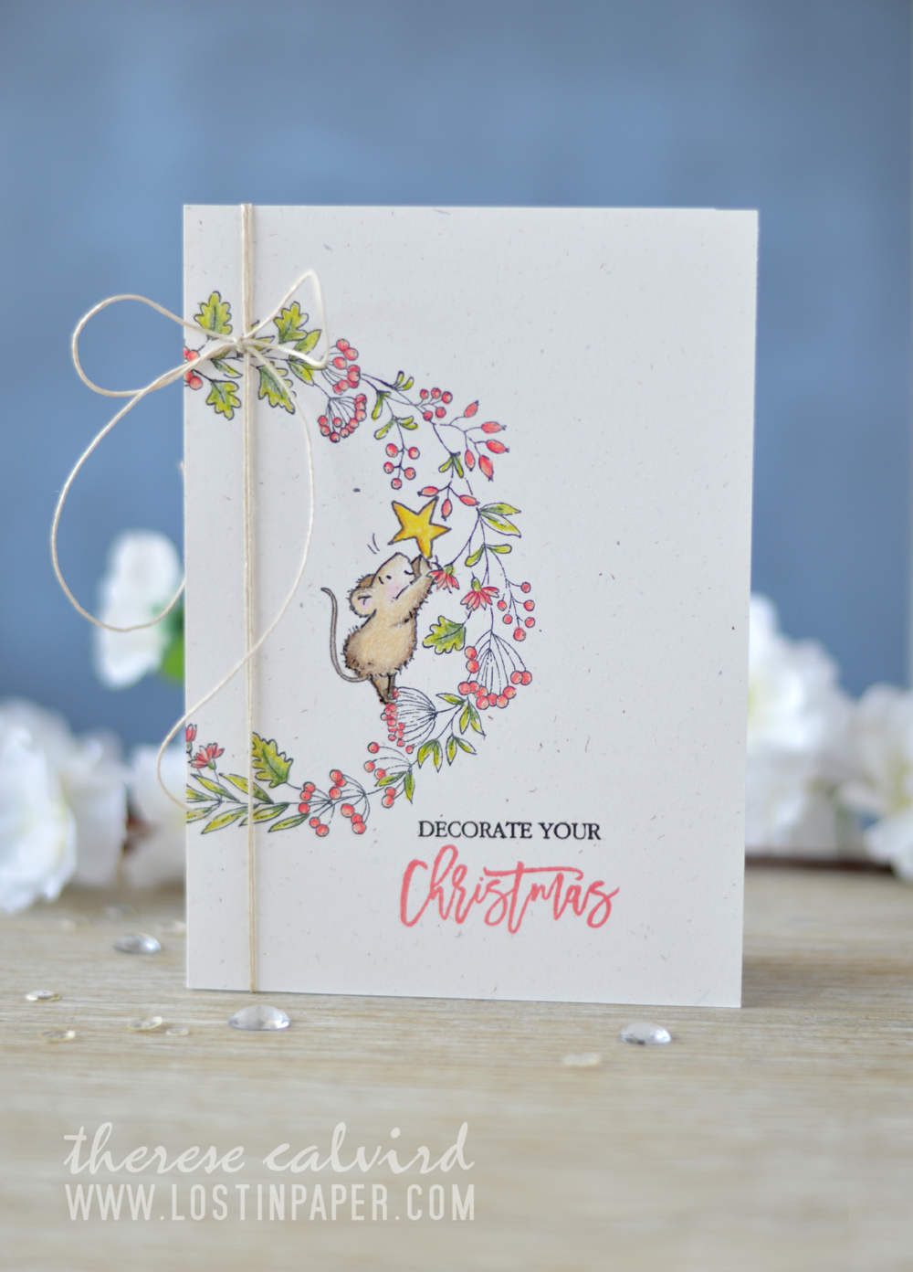 Lostinpaper - Penny Black - Berry Circle - Getting Ready (card video) 1