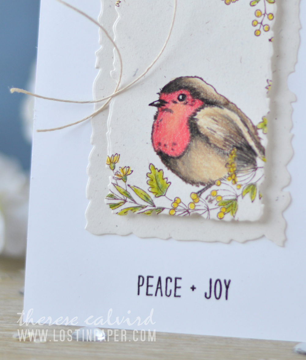 Lostinpaper - Penny Black - Berry Circle - Nature's Friends - Antique Frame (card video) 1