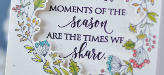Lostinpaper - Penny Black - Berry Circle - Sweetest Moments (card video) 1