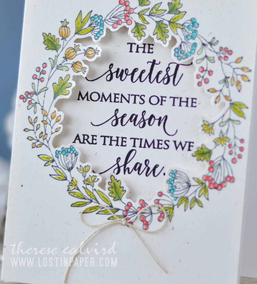 Lostinpaper - Penny Black - Berry Circle - Sweetest Moments (card video) 1